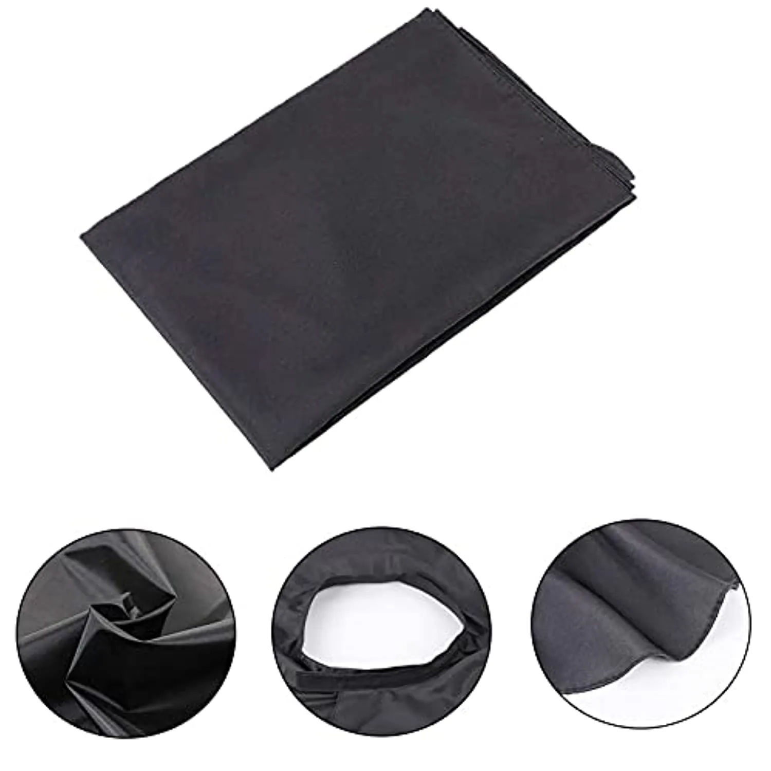 150x120cm Nero Mantellina Parrucchiere Mantella per Barbiere,Regolabile Impermeabile Fashion Mantella Taglio Capelli Parrucchier