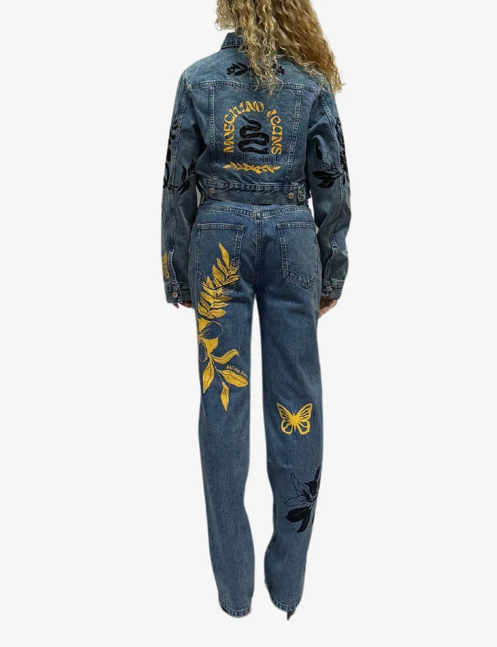 Jeans Moschino Jeans con stampe donna