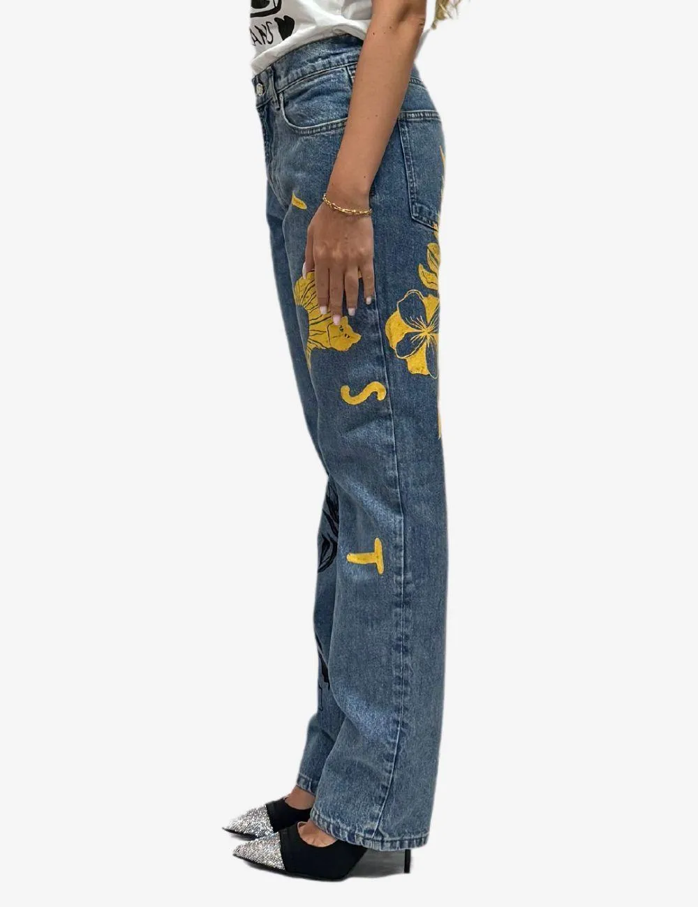 Jeans Moschino Jeans con stampe donna