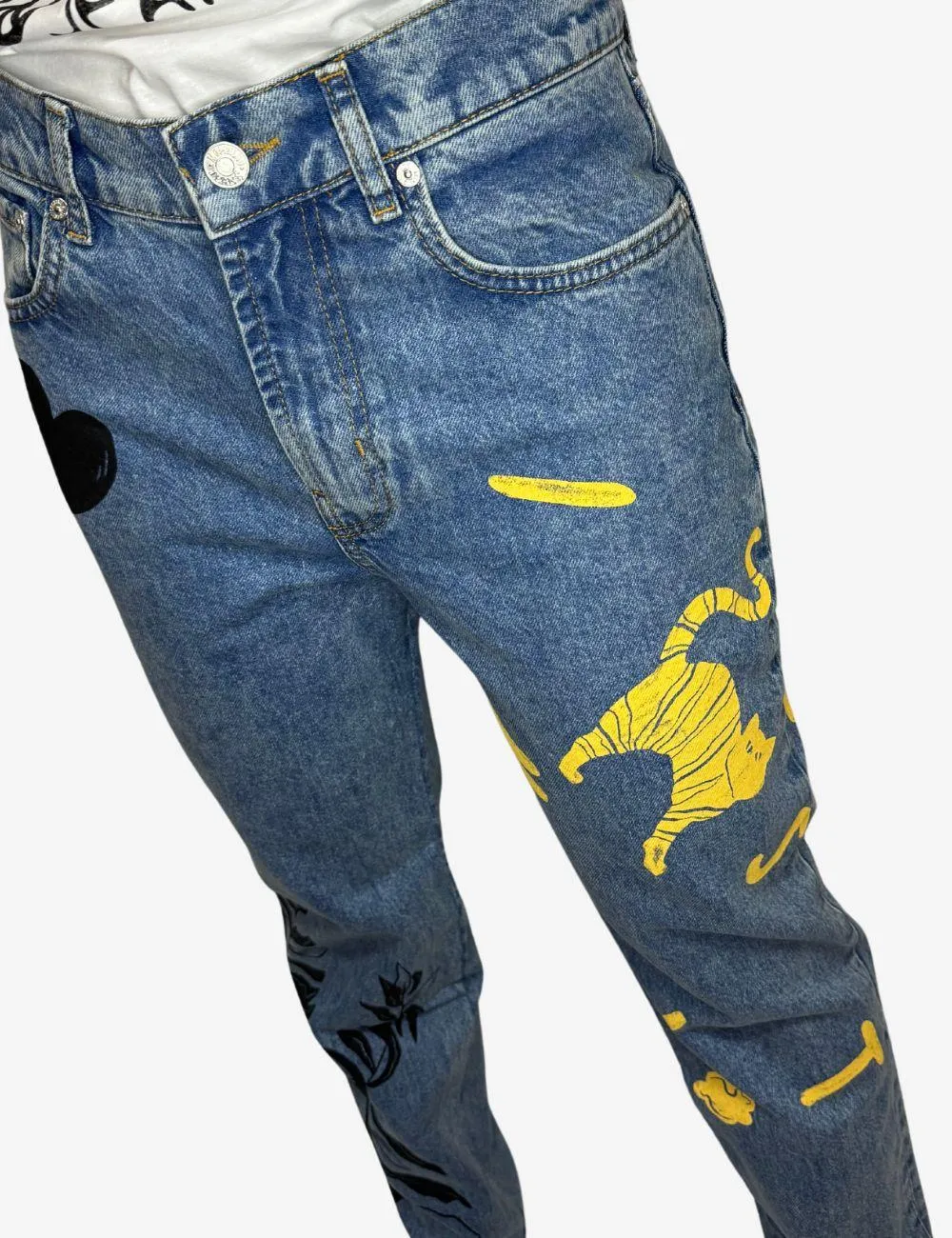 Jeans Moschino Jeans con stampe donna