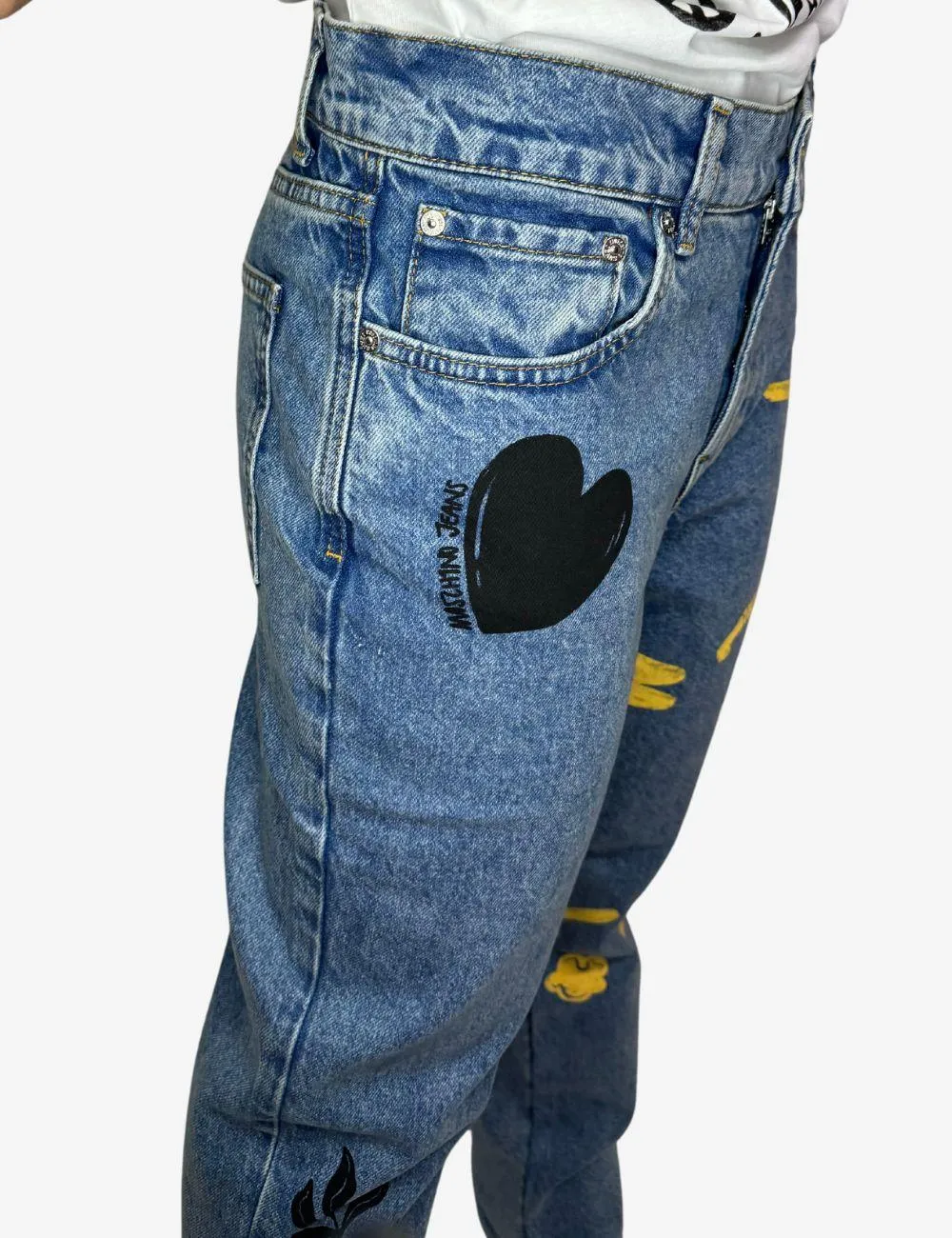 Jeans Moschino Jeans con stampe donna