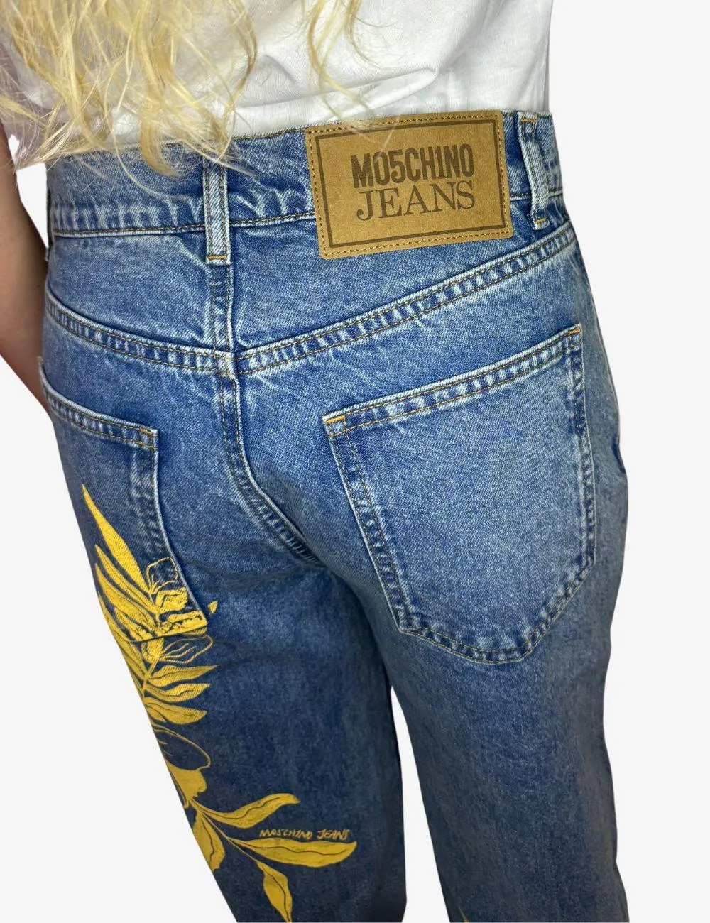 Jeans Moschino Jeans con stampe donna
