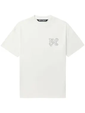   Palm Angels  T-shirt logo borchie  