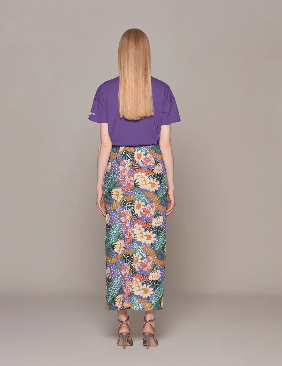 t-shirt boxy viola