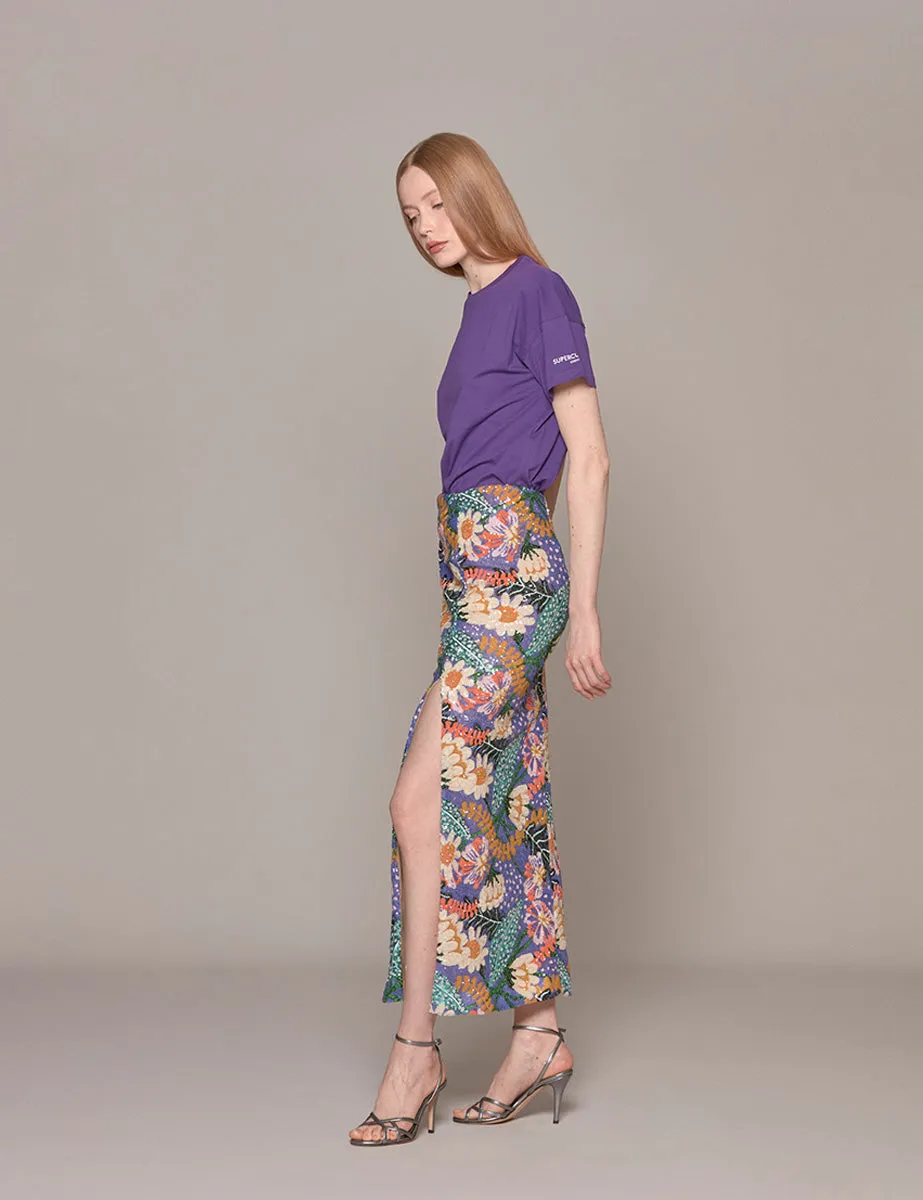 t-shirt boxy viola
